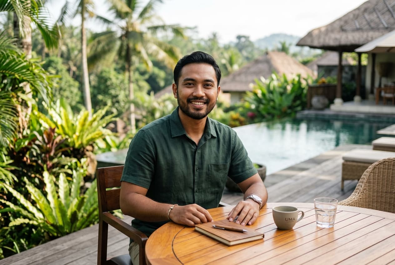 Gede Satria, Hospitality & Guest Experience Lead di Canggu